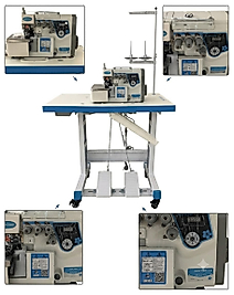 JAKTEC JK-EC3-5D MİNİ MASALİ 5 İPLİK OVERLOK MAKİNESİ
