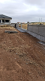 İnşaat bahçe duvarı tel çit isterseniz onunda temin ederiz 🕊️