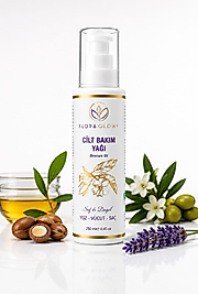 Flora Glowy Süper İkili Yoğun Cilt Bakım Losyonu 250 ml. & Cilt Bakım Yağı 250 ml.
