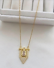 Gold serenay kolye